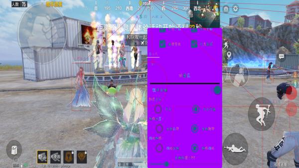 和平精英辅助【巡查员直装V1.0】人物透视 雷达预警 全车美化 枪械美化 人物加速